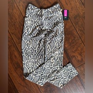 Snake Print Leggings